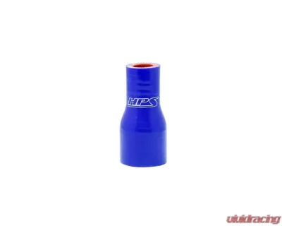 HPS 1 1/8 to 1 1/2inch (28mm to 38mm) 4-ply Reinforced Reducer Coupler Silicone Hose Blue - HTSR-112-150-BLUE