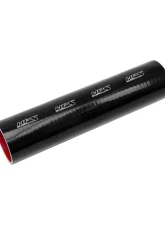 HPS Performance Products 3.5 Inch Black 4-Ply Reinforced Silicone Tube Coupler Hose 1 Foot                                     - HTST-350-BLK - Image 2