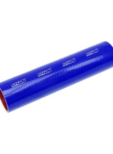 HPS 1 1/8inch (28mm) 4-ply Reinforced 1 Foot Tube Coupler Silicone Hose Blue                                     - HTST-112-BLUE - Image 2
