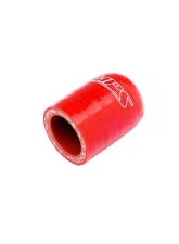 HPS 1/4inch Red Bypass Heater Silicone Coolant Cap                                     - RSCC-025-RED - Image 2