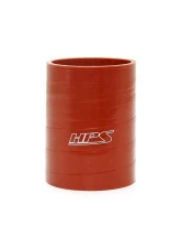HPS Performance Products 1" ID x 4" Long High Temp 4-ply Aramid Silicone Coupler Hose Orange                                     - SC-100-L4-HOT - Image 2