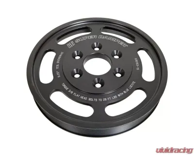 ATI 9.40" 8 Grv 15 Percent OD Dry Sump Supercharger Pulley Cadillac | Chevrolet 2014-2019 - ATI916163-15