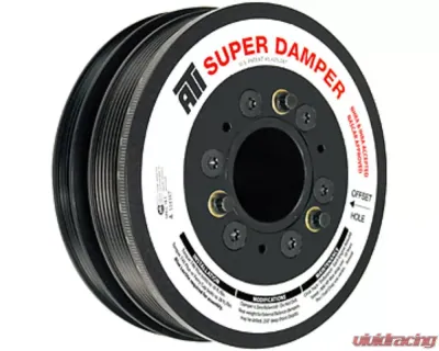 ATI Racing 7.48" OD Aluminum Serpentine Dampers GM Corvette Y-Body 1997-2004 - ATI917266