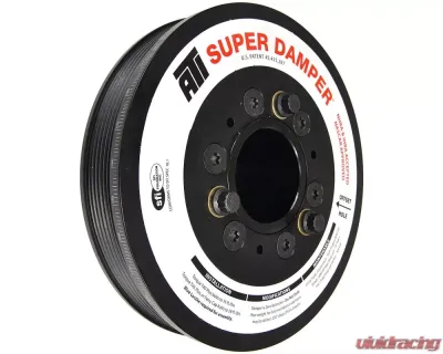 ATI Racing 7.48" Aluminum Super Damper Serpentine Series Harmonic Balancers Chevrolet | Pontiac 1998-2002 - ATI917302