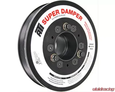 ATI Racing 7.48" Aluminum Super Damper Serpentine Series Harmonic Balancers Chevrolet Corvette Stingray 2014-2022 - ATI917314