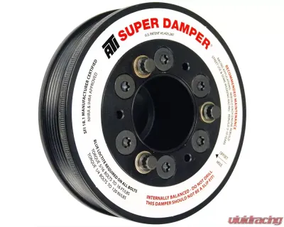 ATI 5.67" Aluminum Super Damper Serpentine Series Harmonic Balancers Chrysler 2009-2010 - ATI918447