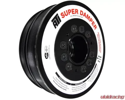 ATI 5.67" Black Aluminum Super Damper Serpentine Series Harmonic Balancers Chrysler 2011-2020 - ATI918487