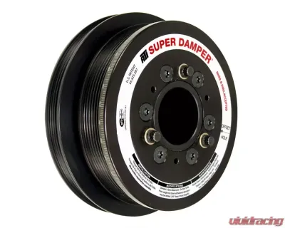 ATI Racing 6.78" Black Aluminum Super Damper Serpentine Series Harmonic Balancers Chevrolet Camaro SS 2010-2015 - ATI918629