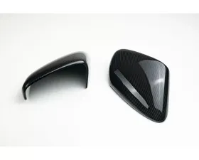 TechArt Carbon Glossy Side Mirror Trims Porsche 992 Carrera | Targa | Turbo | GT3 LHD 2020+