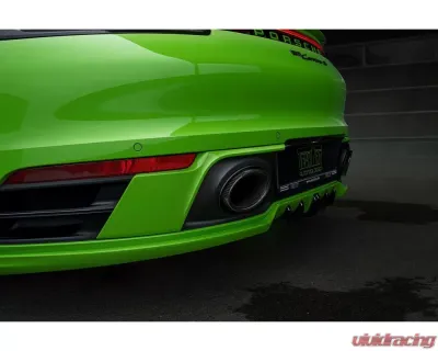 TechArt Matt Carbon Tail Pipe Kit Porsche 992 Turbo 2020+ - 092.310.510.009M