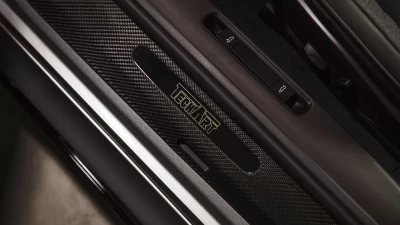 TechArt Matt Carbon Fiber Illuminated Door Entry Guard for Porsche 992 Carrera | Targa | Turbo 2020+                                     - 092.421.553.CCCM - Image 2