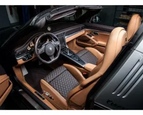 TechArt Center Console Trims Upper Part Right / Left in Leather Porsche 718 Cayman | Boxter 2017-2022