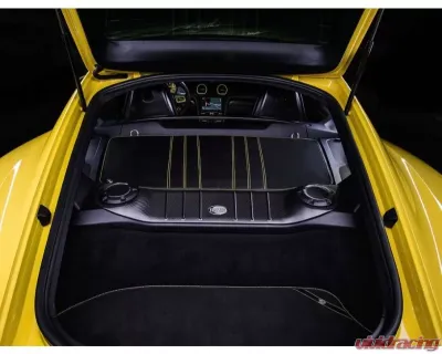 TechArt Carbon Interior Kit VI, Carbon Fiber, Matt Finish, Graphite Gray, Porsche 718 Cayman/Boxster 2017-2022 - 081.421.865.009M