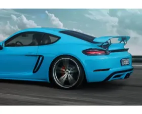 TechArt Trim Bars for Air Channels Porsche 718 Cayman | Boxster 2017-2022, Black