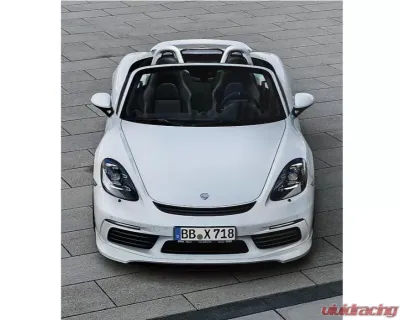 TechArt Air Duct Shaft Carbon Matt for Porsche 718 Cayman | Boxster 2017-2022 - 082.121.485.009M