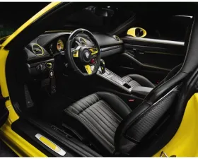 TechArt Carbon Interior Kit I Carbon Fiber, Graphite Gray Left Hand Drive Porsche 718 Cayman | Boxter 2017-2022
