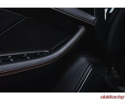 TechArt Carbon Interior Kit II, Carbon Fiber, Matt Finish, Graphite Gray, Porsche 718 Cayman/Boxster 2017-2022 - 091.421.060.000M