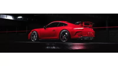 TechArt Rear Spoiler Profile Glossy Carbon Fiber for Porsche 991 GT3 RS 2018-2019                                     - 091.121.891.009G - Image 2