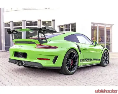 TechArt Rear Spoiler Profile Glossy Carbon Fiber for Porsche 991 GT3 RS 2018-2019 - 091.121.891.009G