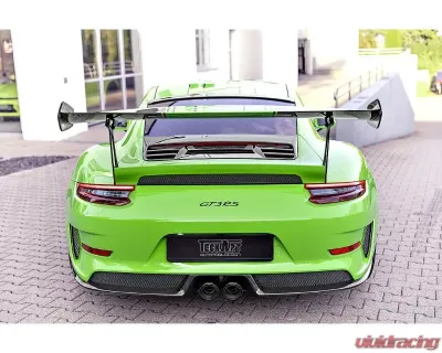 TechArt Rear Spoiler Profile Glossy Carbon Fiber for Porsche 991 GT3 RS 2018-2019 - 091.121.891.009G