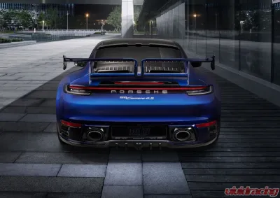 TechArt Rear Bumper Multi-Part Diffuser for Porsche 992 Carrera, Carrera 4, Targa 2020+ - 092.100.500.009