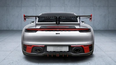 TechArt Rear Bumper Multi-Part Diffuser for Porsche 992 Carrera, Carrera 4, Targa 2020+                                     - 092.100.500.009 - Image 3