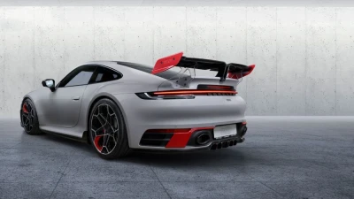 TechArt Rear Bumper Multi-Part Diffuser for Porsche 992 Carrera, Carrera 4, Targa 2020+                                     - 092.100.500.009 - Image 4