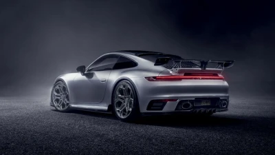 TechArt Rear Bumper Multi-Part Diffuser for Porsche 992 Carrera, Carrera 4, Targa 2020+                                     - 092.100.500.009 - Image 5