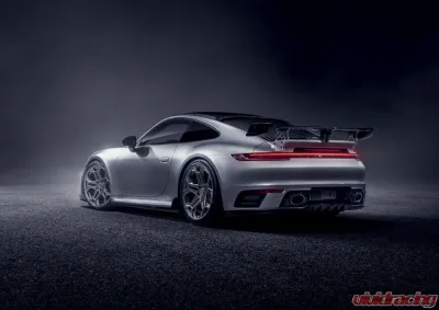 TechArt Rear Bumper Multi-Part Diffuser for Porsche 992 Carrera, Carrera 4, Targa 2020+ - 092.100.500.009