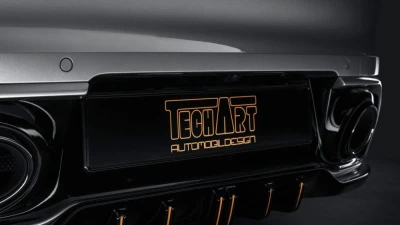 TechArt Rear Bumper Multi-Part Diffuser for Porsche 992 Carrera, Carrera 4, Targa 2020+                                     - 092.100.500.009 - Image 6