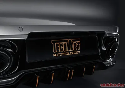 TechArt Rear Bumper Multi-Part Diffuser for Porsche 992 Carrera, Carrera 4, Targa 2020+ - 092.100.500.009