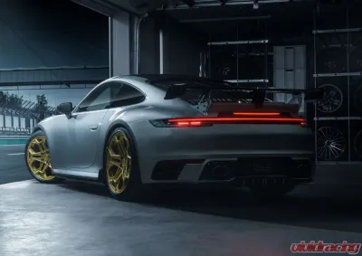 TechArt Rear Bumper Multi-Part Diffuser for Porsche 992 Carrera, Carrera 4, Targa 2020+ - 092.100.500.009
