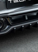 TechArt Rear Diffuser Porsche 992 Turbo | Turbo S 2020+                                     - 092.100.580.009 - Image 6