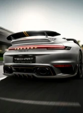 TechArt Rear Diffuser Porsche 992 Turbo | Turbo S 2020+                                     - 092.100.580.009 - Image 8