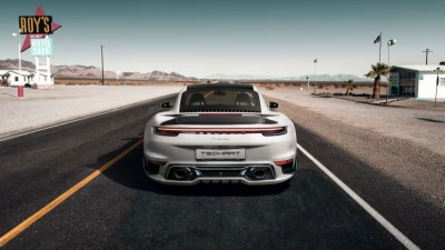 TechArt Rear Apron Air Outlets Porsche 992 Turbo | Turbo S 2020+                                     - 092.100.584.009 - Image 10