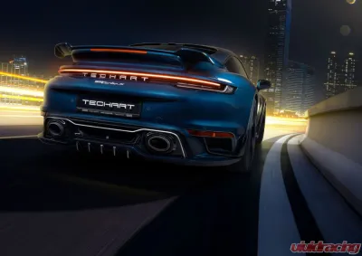 TechArt Rear Apron Air Outlets Porsche 992 Turbo | Turbo S 2020+ - 092.100.584.009