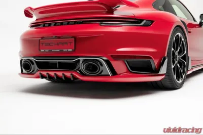 TechArt Rear Apron Air Outlets Porsche 992 Turbo | Turbo S 2020+ - 092.100.584.009