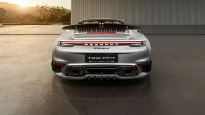 TechArt Rear Apron Air Outlets Porsche 992 Turbo | Turbo S 2020+                                     - 092.100.584.009 - Image 7