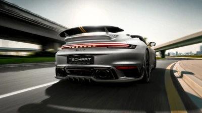 TechArt Rear Apron Air Outlets Porsche 992 Turbo | Turbo S 2020+                                     - 092.100.584.009 - Image 8