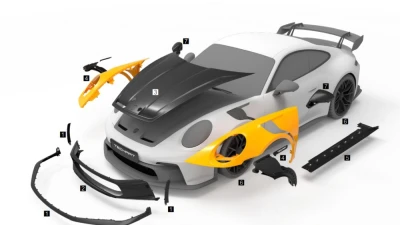 TechArt Aero Fender Porsche 992 GT3 | GT3 RS 2020+                                     - 092.121.250.009 - Image 2