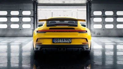 TechArt Carbon Rear Air Intake Panel with Service Hatch for Porsche 992 GT3 | GT3 RS 2020+                                     - 092.121.790.009 - Image 2