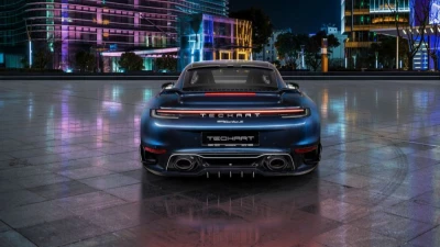 TechArt Rear Spoiler I Porsche 992 Turbo | Turbo S Coupe 2020+                                     - 092.121.880.009 - Image 5