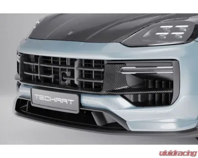 TechArt Aero Hood Matte Carbon Porsche E3.2 Cayenne|Turbo 2024-2025 - 09Y.121.199.009M