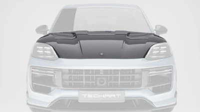 TechArt Aero Hood Matte Carbon Porsche E3.2 Cayenne|Turbo 2024-2025                                     - 09Y.121.199.009M - Image 5