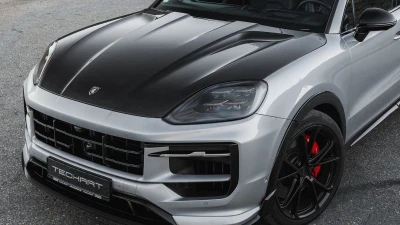 TechArt Aero Hood Matte Carbon Porsche E3.2 Cayenne|Turbo 2024-2025                                     - 09Y.121.199.009M - Image 2