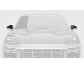 TechArt Carbon Mirror Covers Glossy Porsche E3.2 Cayenne|Turbo 2024-2025