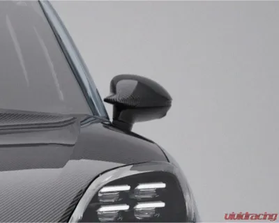 TechArt Carbon Mirror Covers Glossy Porsche E3.2 Cayenne|Turbo 2024-2025 - 09Y.121.320.009G