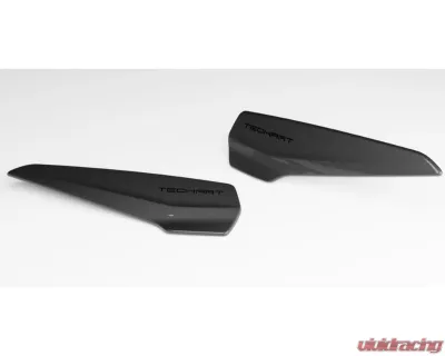 TechArt Rear Spoiler End Plates Paintable for Porsche Cayenne Turbo 2024-2025 09Y.121.680.009 - 09Y.121.680.009