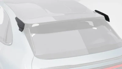 TechArt Rear Spoiler End Plates Paintable for Porsche Cayenne Turbo 2024-2025 09Y.121.680.009                                     - 09Y.121.680.009 - Image 2