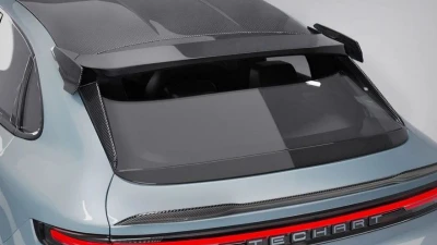 TechArt Rear Spoiler Glossy Carbon for Porsche Cayenne Turbo E3.2 2024-2025                                     - 09Y.121.800.009G - Image 5